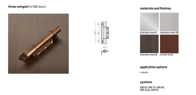 obe door hardware secco