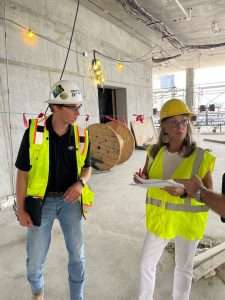 Pre-installation Site Walk – Brasfield & Gorrie – Spring Apts. – Holly Scardino Atlanta Nov. 2023