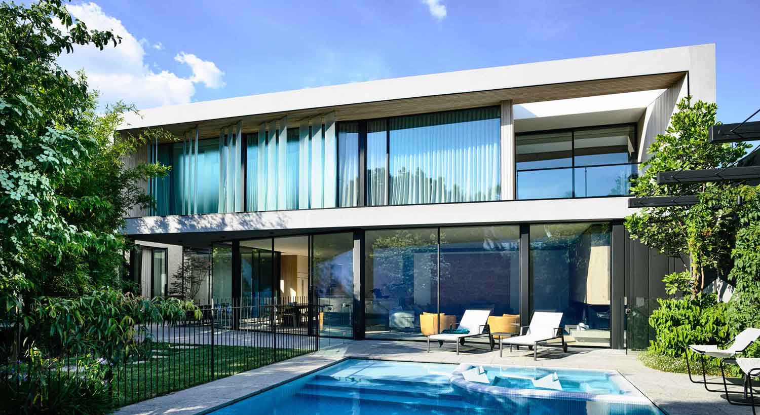 Sliding door for balcony